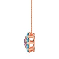 Halo Flower Necklace