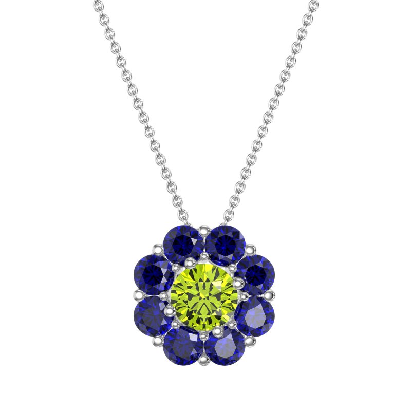 Halo Flower Necklace