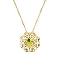 Halo Flower Necklace