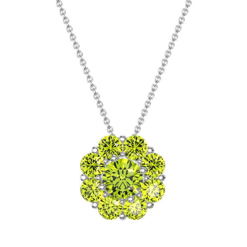 Halo Flower Necklace