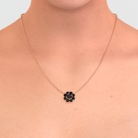 Halo Flower Necklace