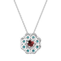Halo Flower Necklace