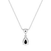 Triangle and Tear Drop Necklace