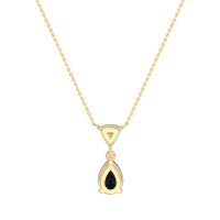 Triangle and Tear Drop Necklace