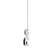 Triangle and Tear Drop Necklace
