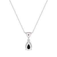 Triangle and Tear Drop Necklace