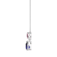 Triangle and Tear Drop Necklace