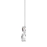 Triangle and Tear Drop Necklace