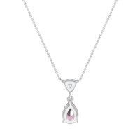 Triangle and Tear Drop Necklace