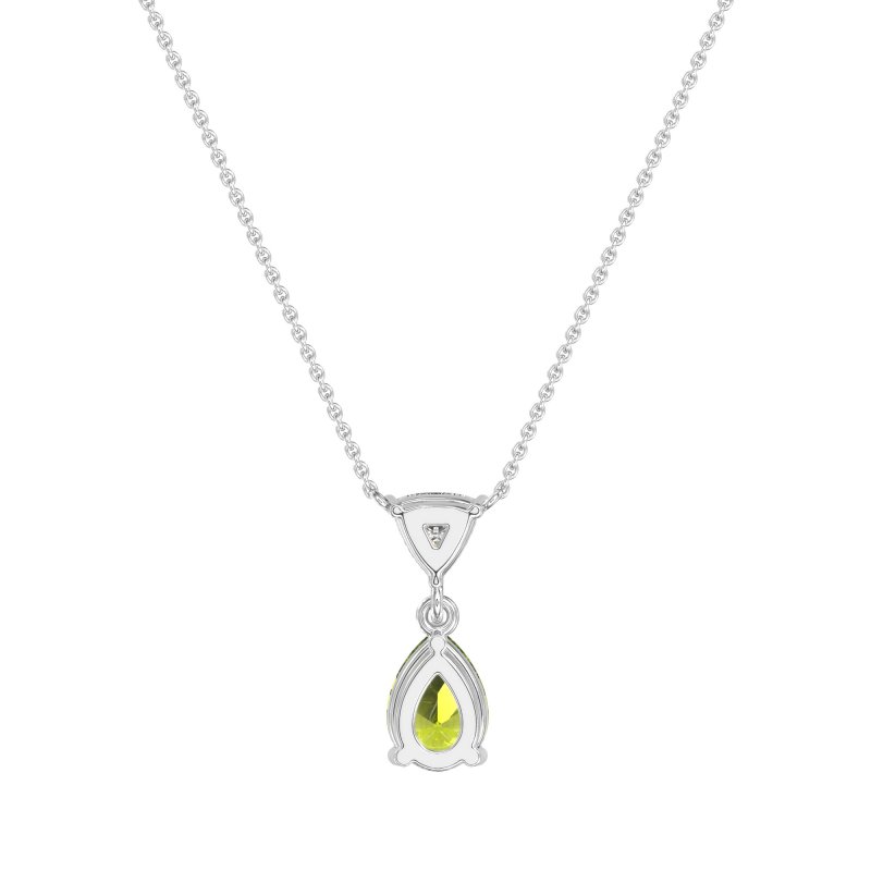 Triangle and Tear Drop Necklace