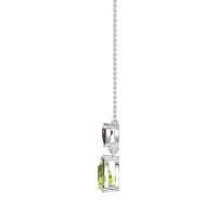 Triangle and Tear Drop Necklace