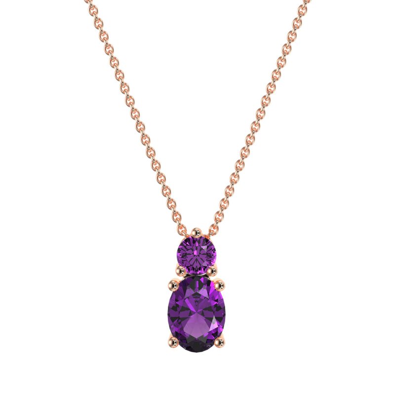 Round and Oval Classic Necklace
