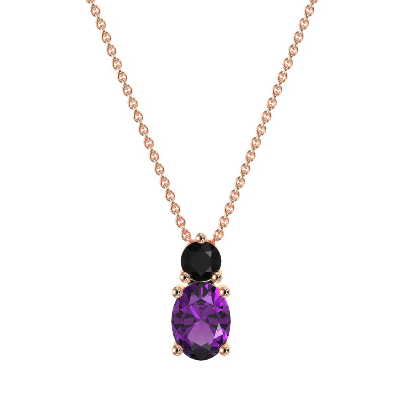 Round and Oval Classic Necklace