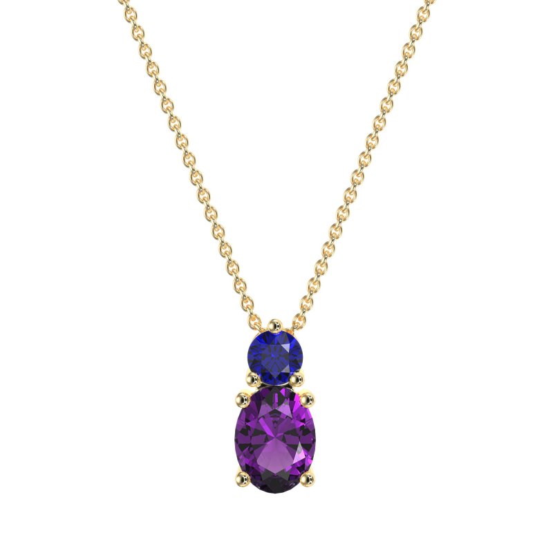 Round and Oval Classic Necklace