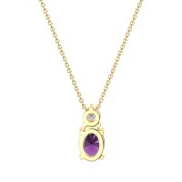 Round and Oval Classic Necklace