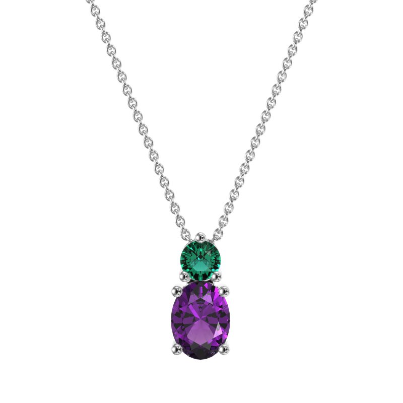 Round and Oval Classic Necklace