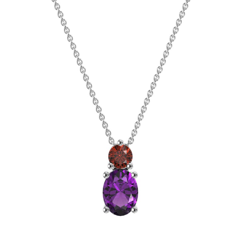 Round and Oval Classic Necklace