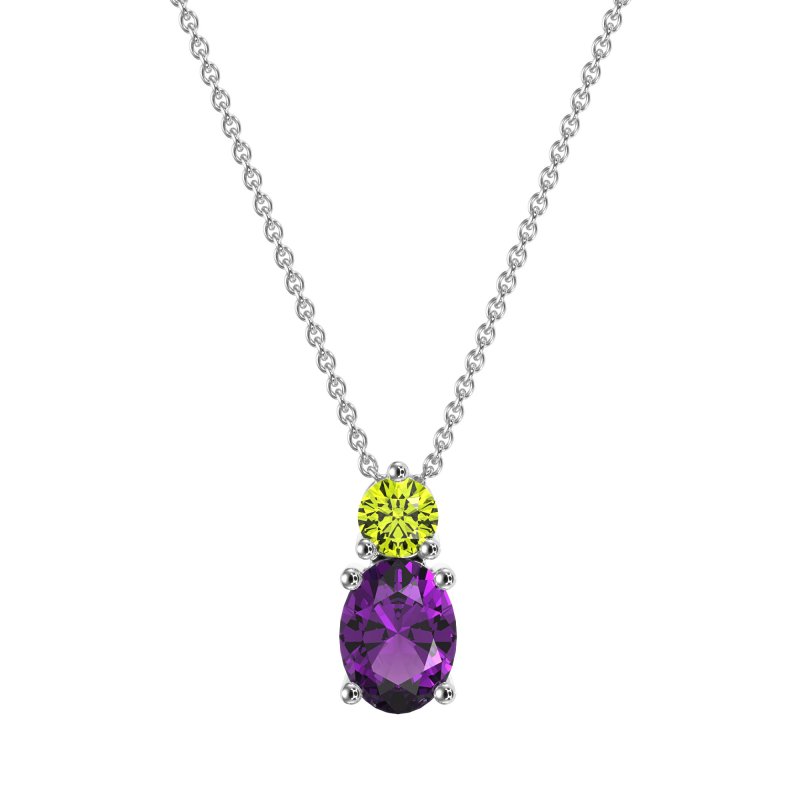 Round and Oval Classic Necklace