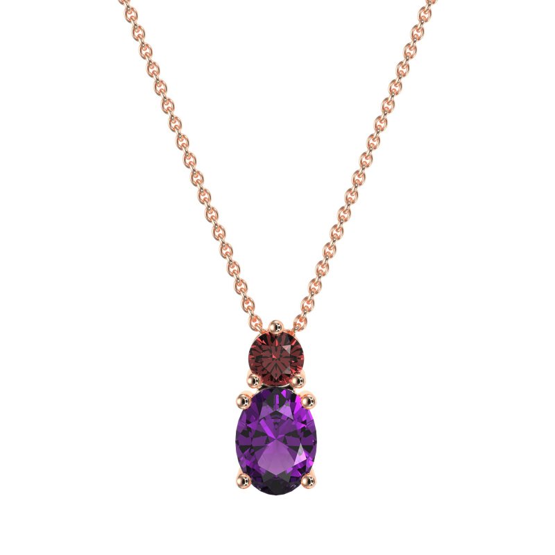 Round and Oval Classic Necklace