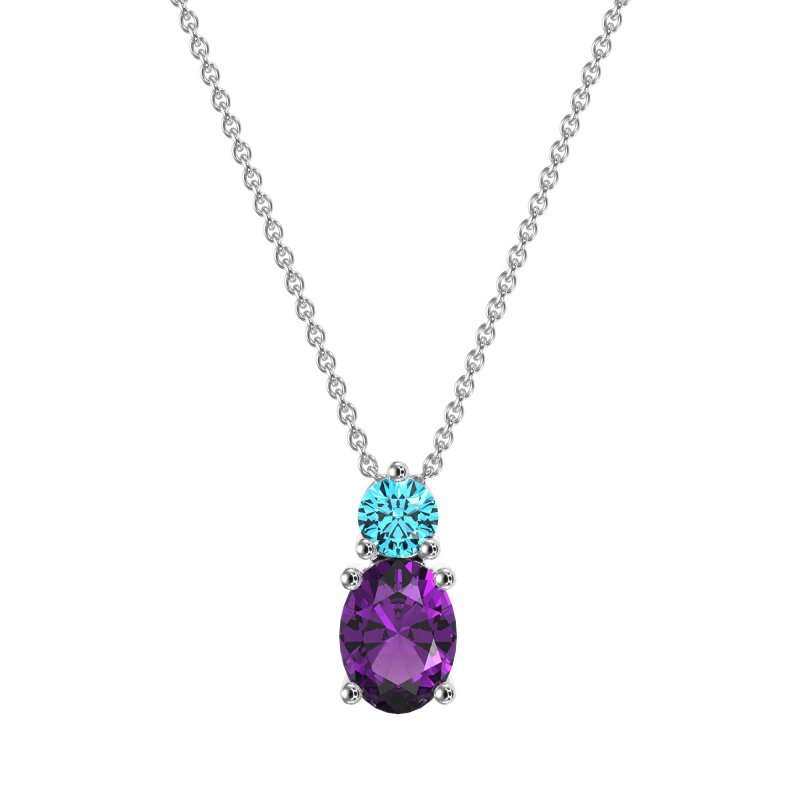 Round and Oval Classic Necklace