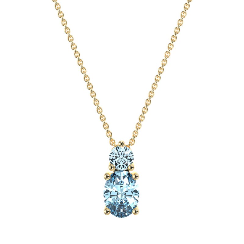 Round and Oval Classic Necklace