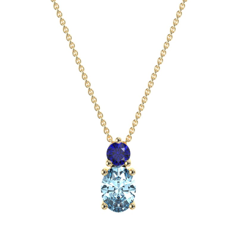 Round and Oval Classic Necklace