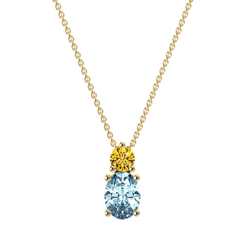 Round and Oval Classic Necklace