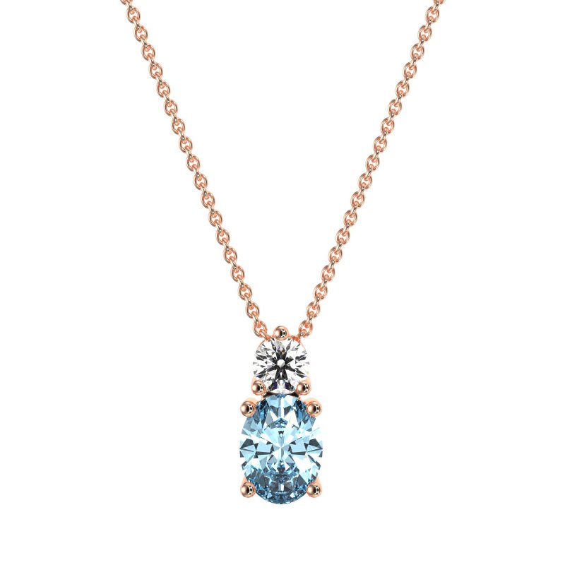 Round and Oval Classic Necklace