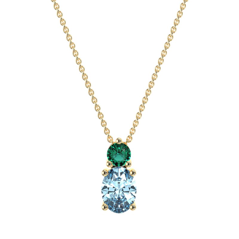 Round and Oval Classic Necklace
