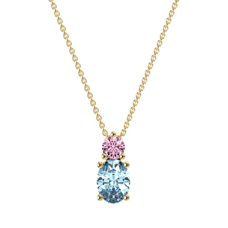 Round and Oval Classic Necklace