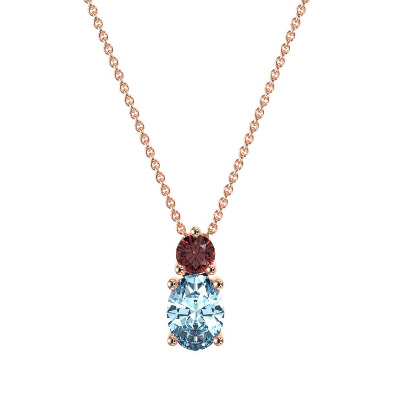 Round and Oval Classic Necklace
