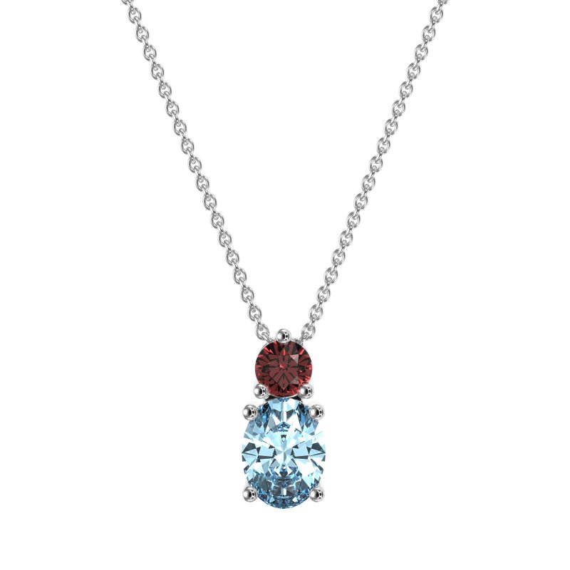 Round and Oval Classic Necklace