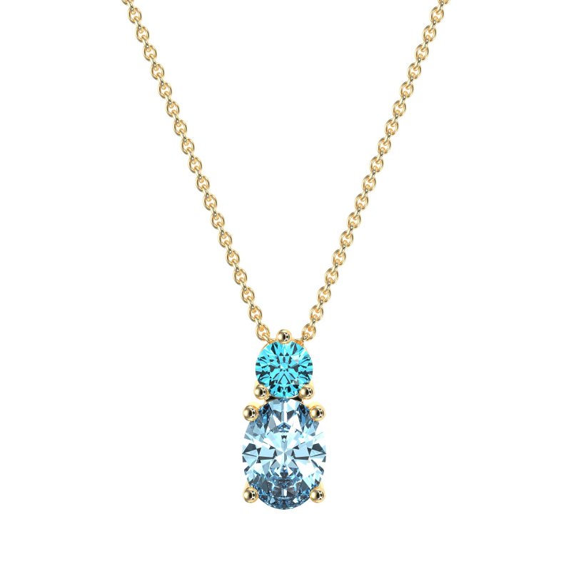 Round and Oval Classic Necklace