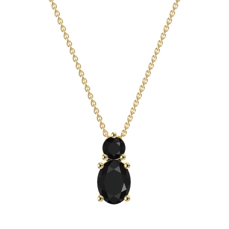Round and Oval Classic Necklace