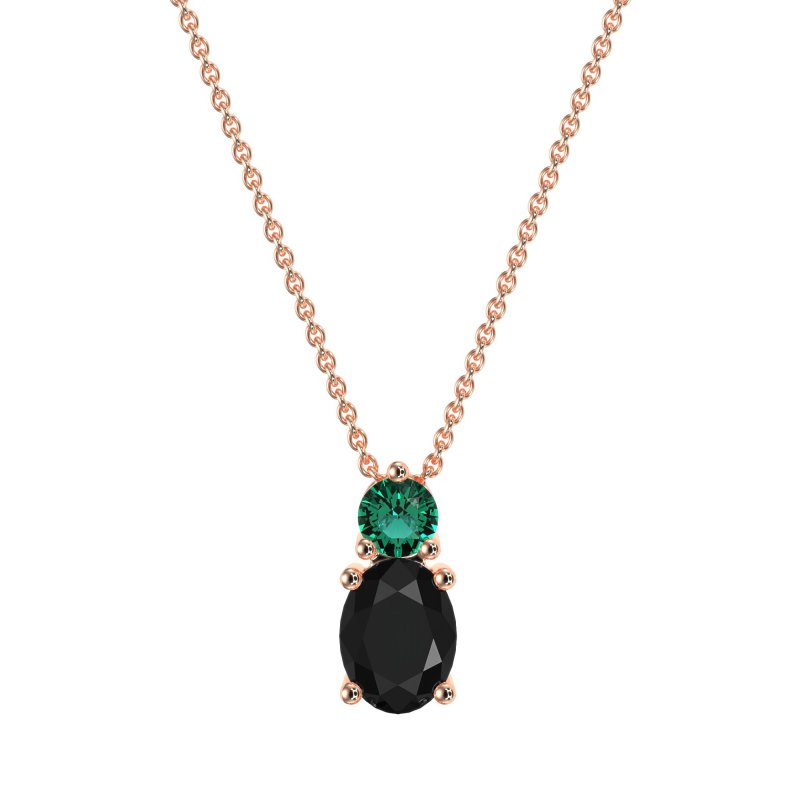 Round and Oval Classic Necklace
