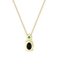 Round and Oval Classic Necklace