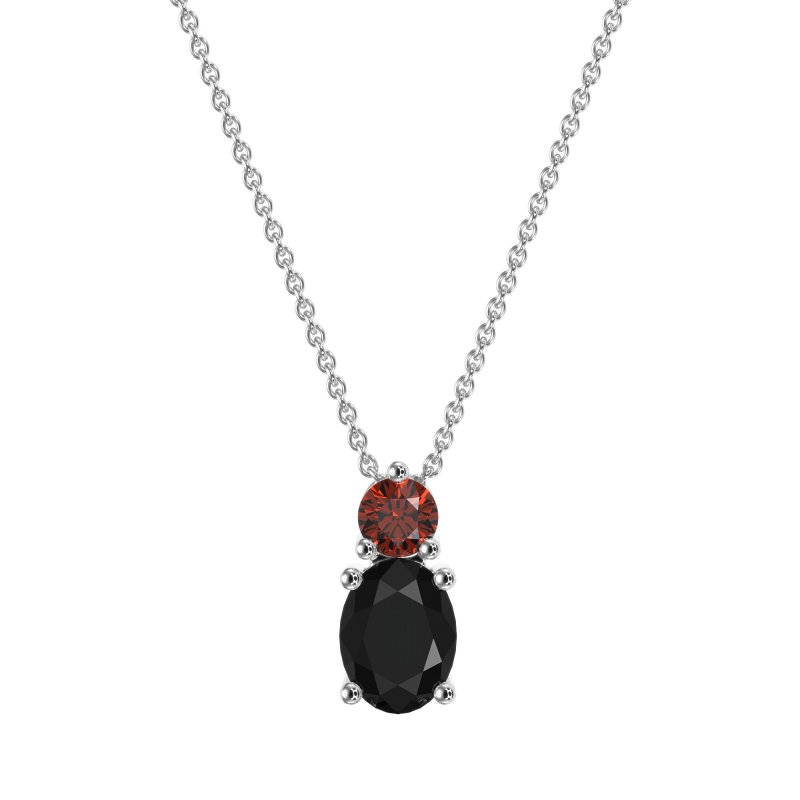 Round and Oval Classic Necklace
