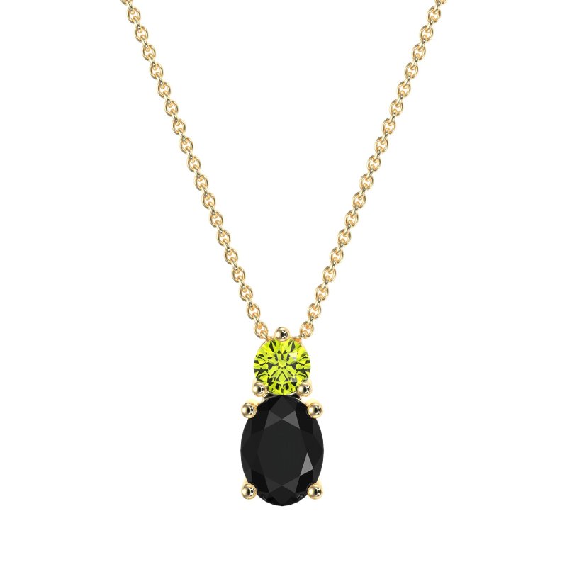 Round and Oval Classic Necklace