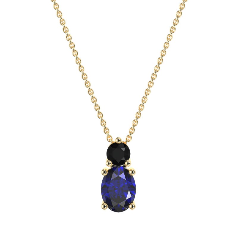 Round and Oval Classic Necklace