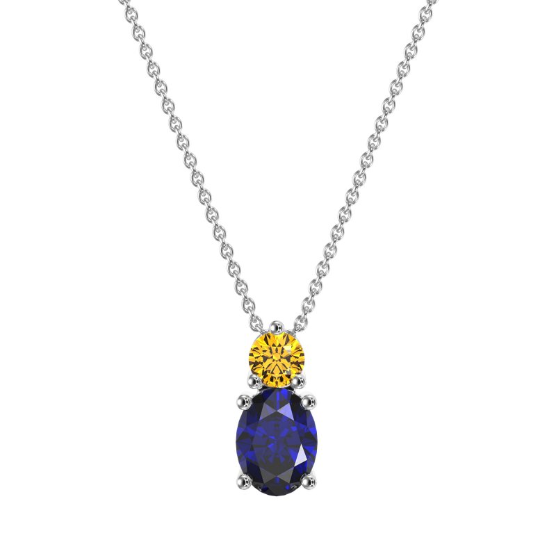 Round and Oval Classic Necklace