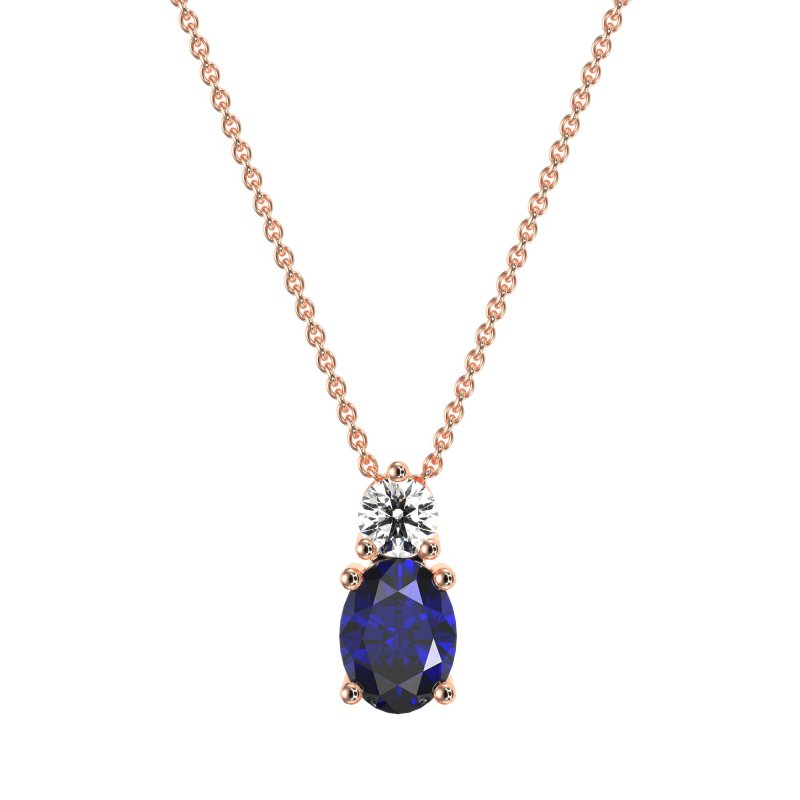 Round and Oval Classic Necklace