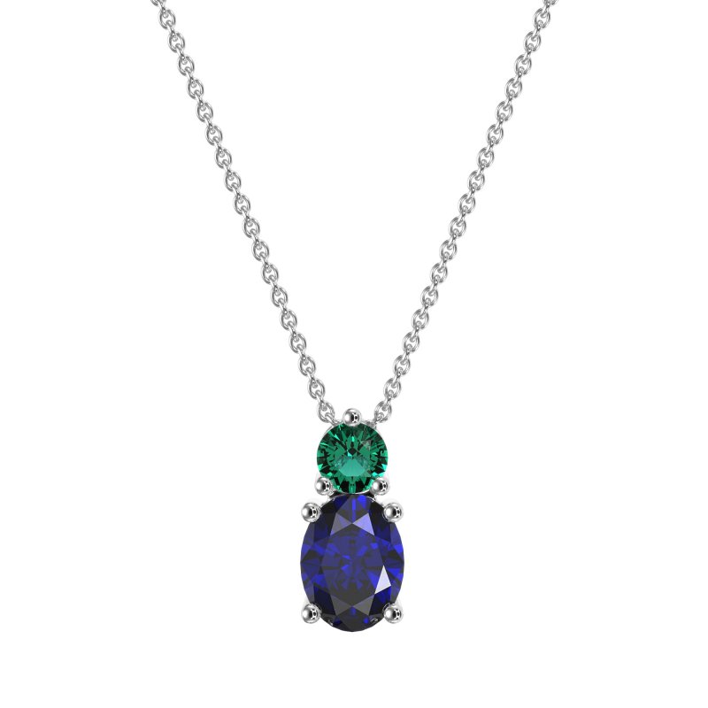 Round and Oval Classic Necklace