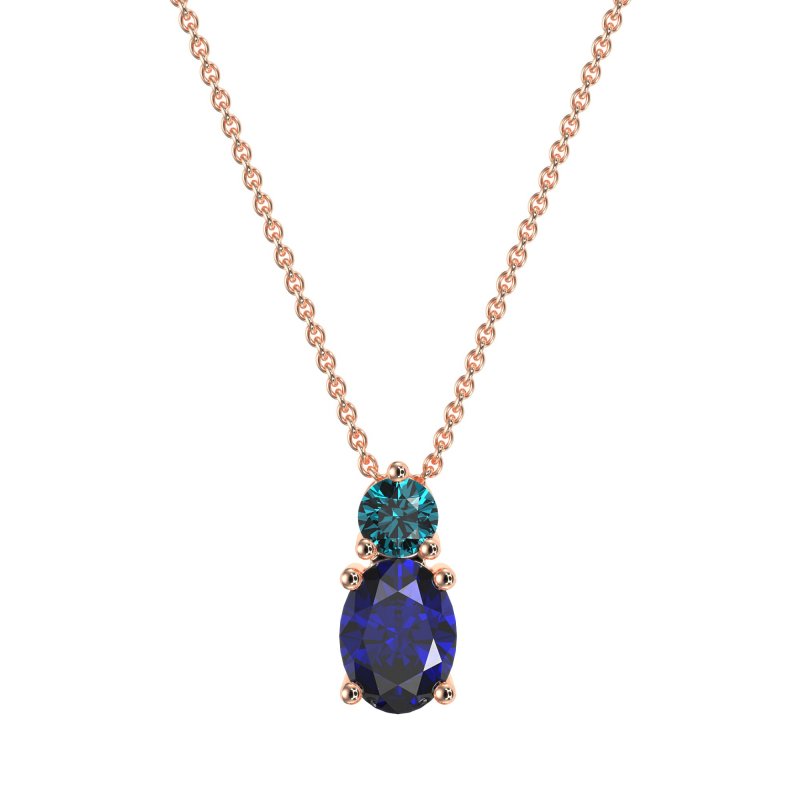 Round and Oval Classic Necklace