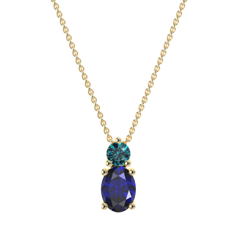 Round and Oval Classic Necklace