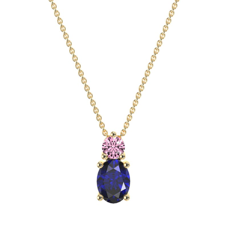 Round and Oval Classic Necklace