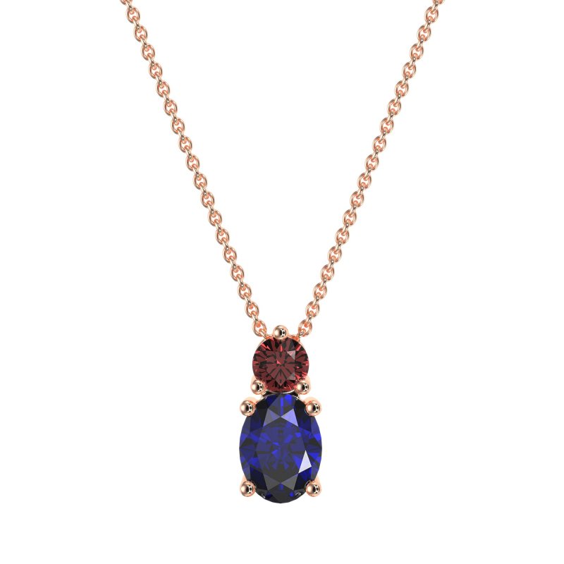 Round and Oval Classic Necklace