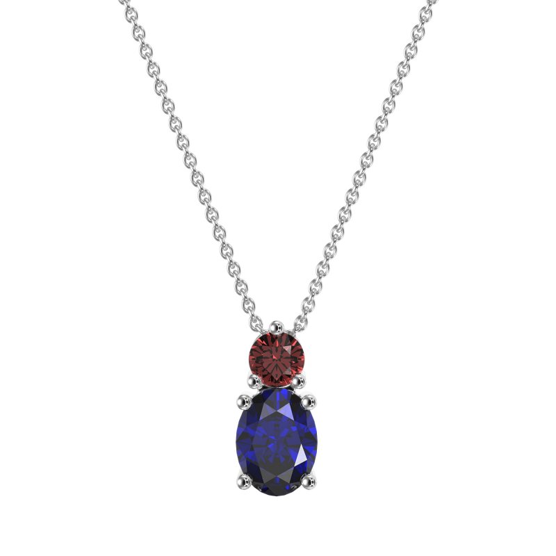 Round and Oval Classic Necklace