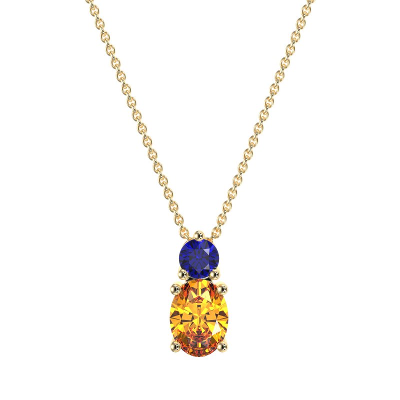 Round and Oval Classic Necklace
