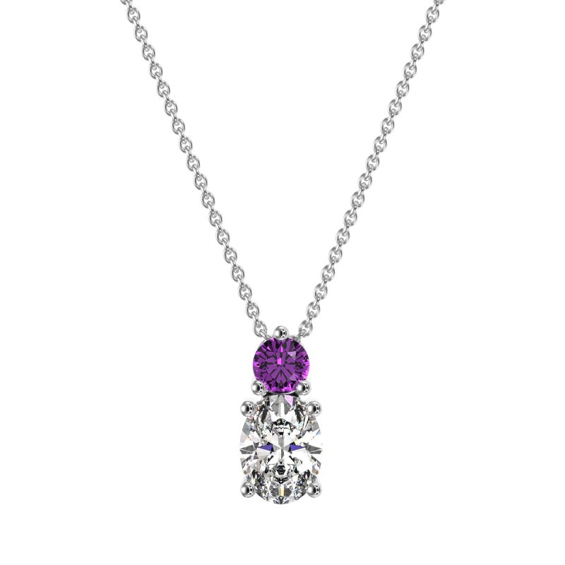 Round and Oval Classic Necklace