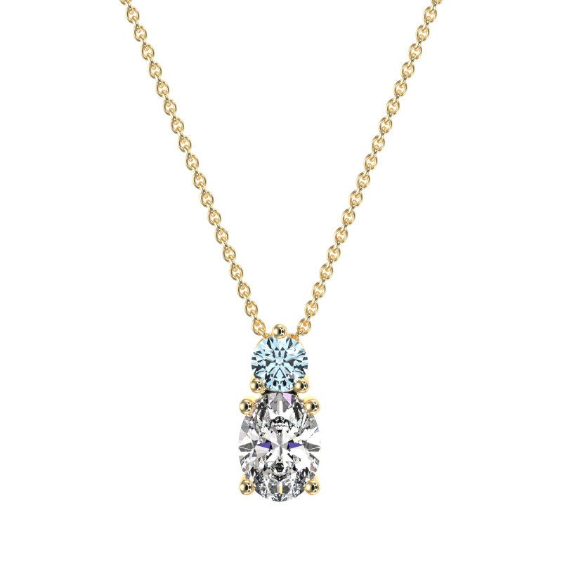 Round and Oval Classic Necklace